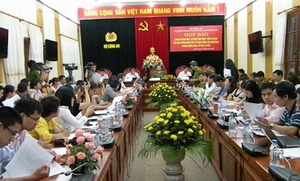 Bộ công an xác định người phát ngôn thông tin cho báo chí