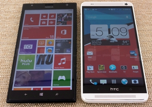 Chọn mua smartphone cỡ bự Lumia 1520 hay One Max?
