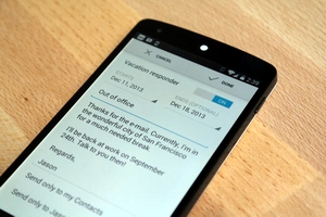 Gmail 4.7 có thể trả lời tự động, đính kèm mọi tệp tin