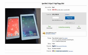 Thiết bị cài Flappy Bird hét giá lên tới 250.000USD