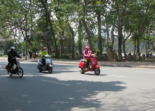 Giá rét ở miền Bắc bắt đầu giảm dần