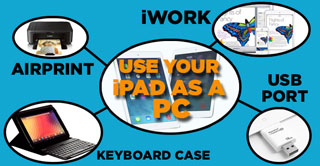 Cách đơn giản biến iPad thành laptop