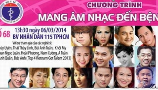 Mang âm nhạc đến bệnh viện chào mừng ngày 8/3