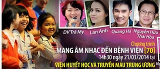 Mang âm nhạc đến bệnh viện lần đầu tiên truyền hình trực tiếp