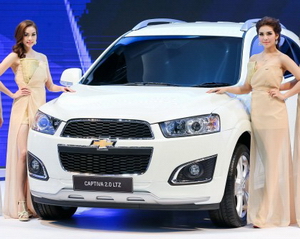 Chevrolet Captiva 2014 ra mắt tại Thái Lan