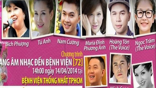 Mang âm nhạc đến bệnh viện chào mừng ngày 30/4