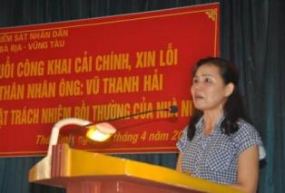 Chết 10 năm mới được tổ chức xin lỗi công khai