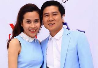 Hồ Hoài Anh - Lưu Hương Giang quyên góp cho bệnh nhi sởi