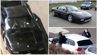  1 phút trộm được siêu xe Ferrari