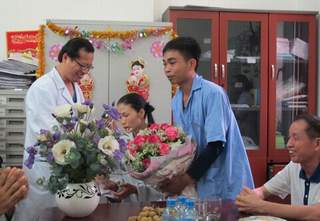 Đám cưới ngay trước ngày mổ tim