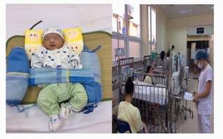 Cứu sống bệnh nhi nhỏ tuổi nhất mắc sởi có biến chứng