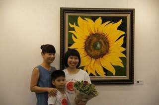 Bán tranh ủng hộ chương trình &quot;Cơm có thịt&quot;