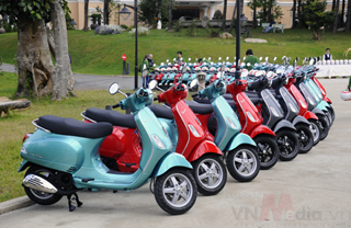 Piaggio sản xuất hơn 410.000 xe ga tại Việt Nam