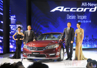 Accord 2014 có giá 1,47 tỷ đồng tại Việt Nam