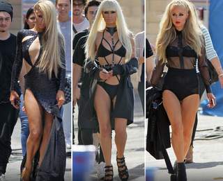 Paris Hilton khoe nội y kỳ quái trong MV mới
