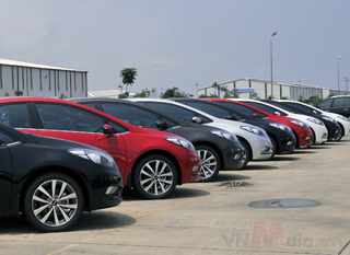 6 tháng, thị trường ô tô tăng hơn 30%