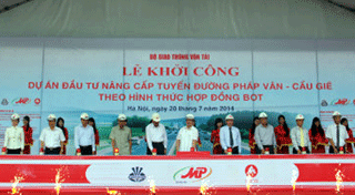 Khởi công nâng cấp cao tốc Pháp Vân - Cầu Giẽ lên 6 làn xe