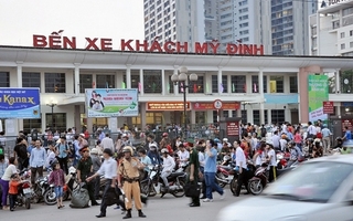 Hoàn thành mở rộng bến xe Mỹ Đình đầu 2015
