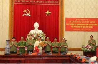 Thủ tướng bổ nhiệm Thứ trưởng Bộ Công an
