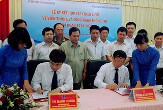 VNPT và Tỉnh Điện Biên ký kết hợp tác chiến lược