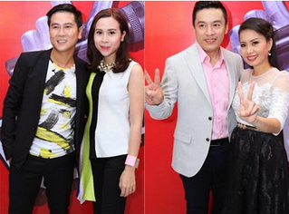 4 huấn luyện viên hòa giọng trên sân khấu The Voice Kids 2014