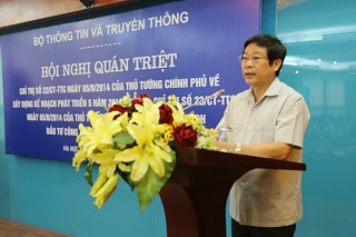 Ngành Thông tin truyền thông quán triệt Chỉ thị 22/CT-TTg của Thủ tướng