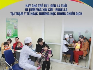Lưu ý khi tiêm vắc xin Sởi – Rubella