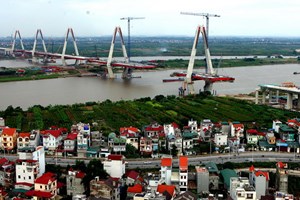 Hà Nội làm cầu vượt nút giao Phú Thượng