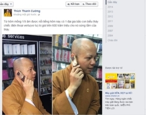 &quot;Sờ iPhone lấy may&quot;, sư thầy sẽ bị kỷ luật?