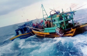 Hình ảnh vụ truy sát kinh hoàng trên biển