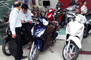 Thị trường xe máy: Chỉ Honda mỉm cười