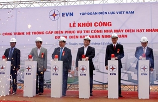 Xây dựng hệ thống điện phục vụ Dự án điện hạt nhân