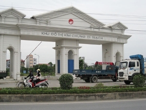 Cận cảnh đô thị Kim Chung- Di Trạch hoang vu