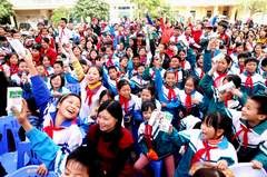 Chung tay xoa dịu nỗi đau da cam cho trẻ em Thái Bình