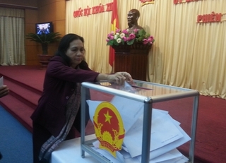 Đảng Đoàn Quốc hội lần đầu tiên lấy phiếu tín nhiệm