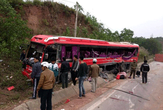 Kinh hoàng số người chết vì tai nạn giao thông 2014