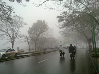 Rét đậm, mưa to diện rộng khắp Bắc, Trung Bộ
