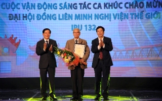 Nhạc sĩ Doãn Nho đoạt giải Nhất sáng tác ca khúc chào mừng IPU 132