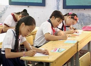 Các trường không được tổ chức thi tuyển vào lớp 6
