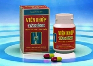 Quảng cáo viên khớp Tâm Bình có nội dung gây hiểu nhầm