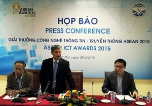Công bố Giải thưởng ASEAN ICT Awards 2015