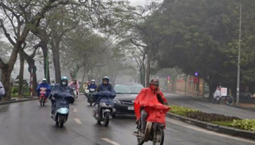 Không khí lạnh tăng cường, miền Bắc tiếp tục mưa rét