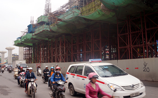 Hà Nội thúc tiến độ đường sắt trên cao Cát Linh - Hà Đông