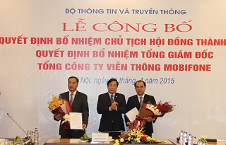 MobiFone có Chủ tịch, Tổng giám đốc mới