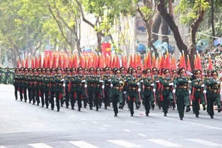 Hình ảnh lễ Diễu binh, diễu hành kỷ niệm Chiến thắng 30/4