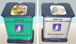 Các gia đình sẽ phải phân loại chất thải tại nhà
