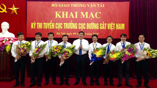 Cục phó Đường sắt đạt điểm cao nhất kỳ thi Cục trưởng