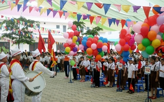 Năm học 2015-2016, học sinh tựu trường sớm nhất vào 1/8