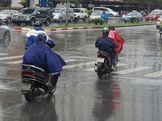 Chiều tối nay nhiều khu vực mưa rào