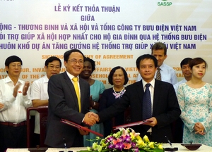 Sẽ chi trả gói trợ giúp xã hội hợp nhất qua bưu điện